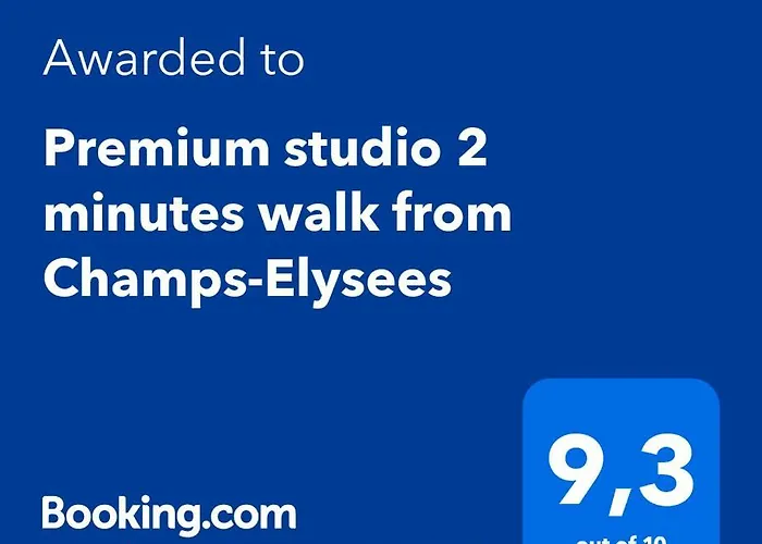 Premium Studio 2 Minutes Walk From Champs-Elysees